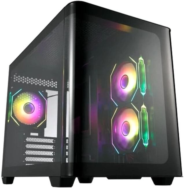 FSP Корпус mATX Minitower S380-BA, Black