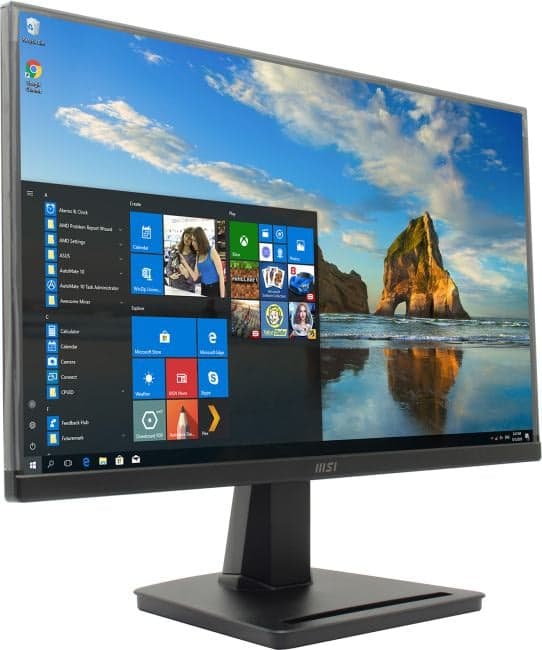 21.5" ЖК монитор MSI Pro MP225 <Black> (LCD, 1920x1080, D-Sub, HDMI)