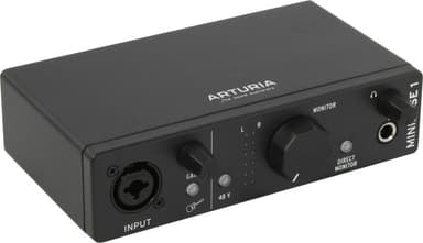 Arturia MiniFuse 1 Black (Analog 1in / 2out, USB A midi, 24Bit / 192kHz, USB2.0 type C)