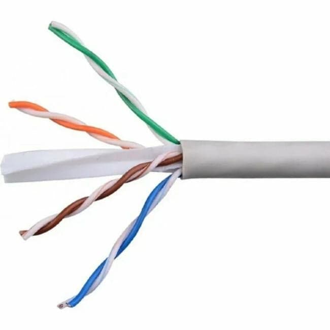 Кабель Cablexpert Россия UPC-6055-4-CU/100, UTP indoor 4x2x0.55, медный, кат.6, однож., 100м, box, серый