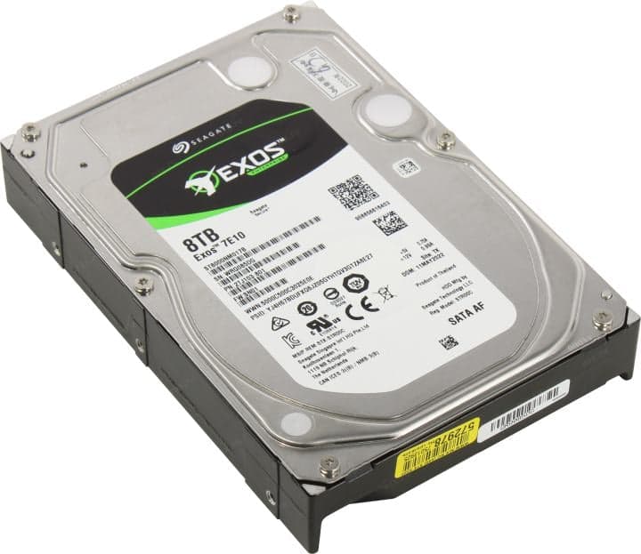 HDD 8 Tb SATA 6Gb/s Seagate Exos 7E10 <ST8000NM017B> 3.5" 7200rpm 256Mb