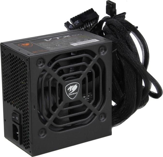 Блок питания Cougar <VTX600> 600W ATX (24+2x4+2x6/8пин)