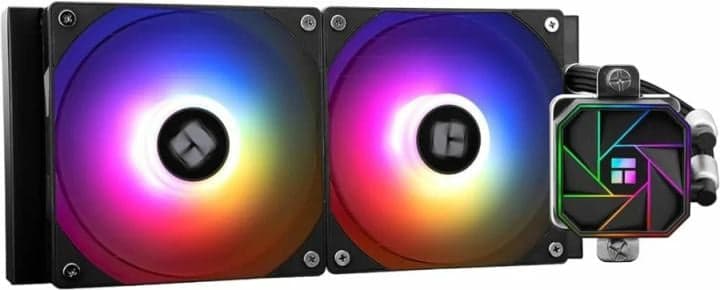 Thermalright Aqua Elite Black 240 ARGB V3 (4пин,115x/1200/1700/2011/2066/AM4-FM2,1550об/мин, вод.охл)