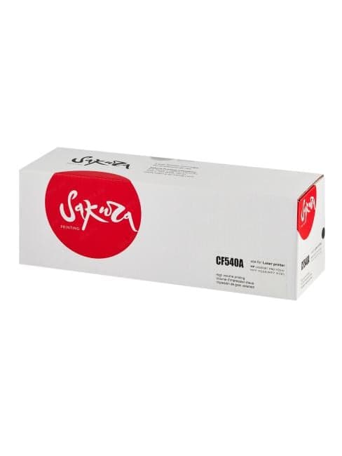 SACF540A Картридж SAKURA CF540A (203A) для HP M254, MFP M280/281, черный, 1 400 к.