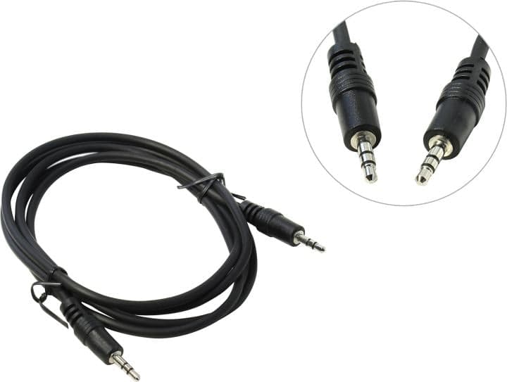 Telecom <TAV7175-1.5M> Кабель Jack3.5-M --> Jack3.5-M 1.5м