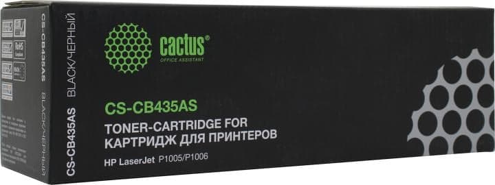 Картридж Cactus CS-CB435A(S) для HP LJ P1005/1006