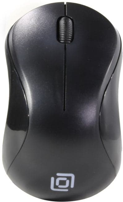 OKLICK Wireless Optical Mouse <605SW> <Black> (RTL) USB 3btn+Roll <384108>