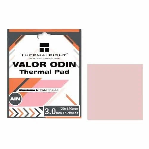VALOR-ODIN-120X120-3.0 Листовой термоинтерфейс Thermalright Valor Odin, размер 120x120 мм, толщина 3.0 мм, 15 Вт/(м·K)