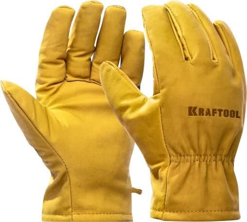 KRAFTOOL EXTREM, XL (10) кожаные рабочие перчатки (1136-XL)