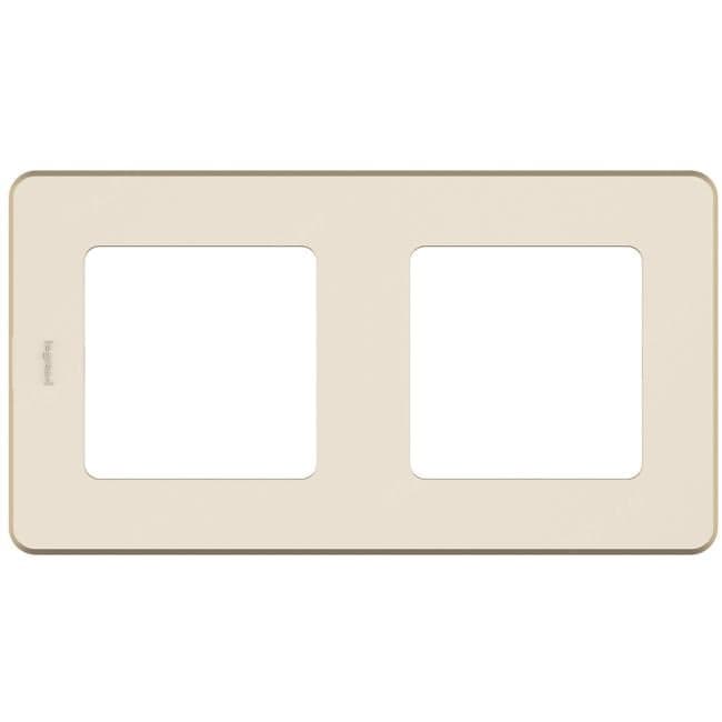 Legrand 673941 Рамка 2 поста INSPIRIA слоновая кость