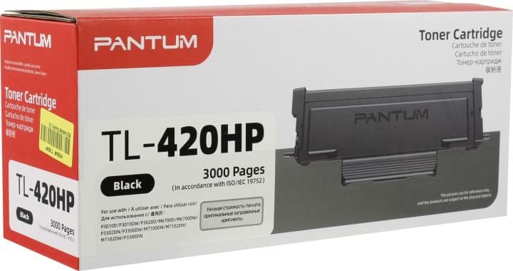 Тонер-картридж Pantum TL-420HP для P3010/P3300/M6700/M6800/M7100/M7200/M7300