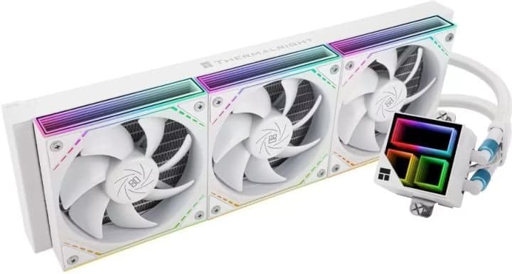 F-INFINITY-360-WH Thermalright Frozen Infinity 360 White, радиатор 360 мм, 2000 об/мин, 28 дБА, PWM, белый, ARGB