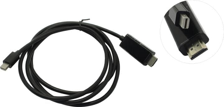 Espada <Emdph18> Кабель-адаптер miniDisplayPort(M) -> HDMI (M) 1.8м
