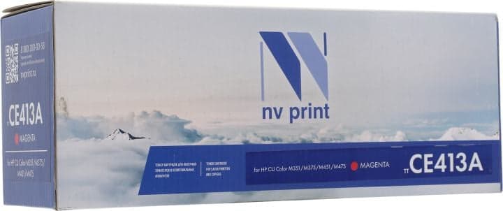 Картридж NV-Print аналог CE413A Magenta для HP LJ 300/400/M351/M451, MFP M375/475