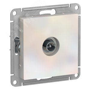 Schneider Electric ATN000493 ATLASDESIGN TV АНТЕННА коннектор, механизм, ЖЕМЧУГ