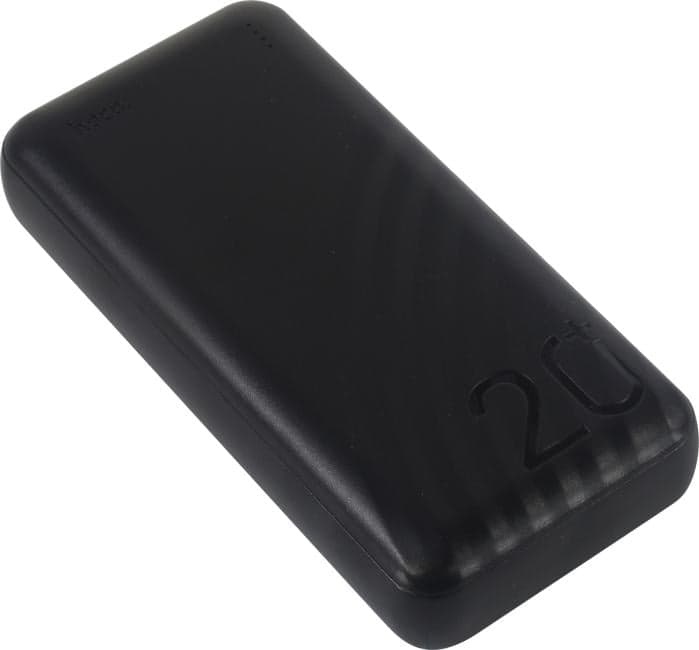 Внешний аккумулятор Hoco J123A Elemen Black (2xUSB, 20000mAh, Li-Pol)