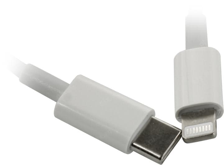 KS-is <KS-490W-1> Кабель USB-С M-->Lightning 1м