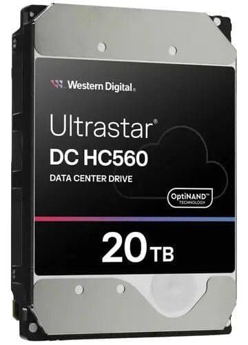 HDD 20 Tb SAS 12Gb/s Western Digital Ultrastar DC HC560 <WUH722020BL5204> 3.5"
