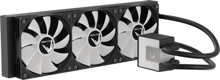 ICE JET GLOW 360 BK СВО Formula V Line ICE JET GLOW 360 BK, 360mm, 3x120mm, ARGB fans