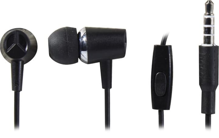 Наушники с микрофоном Hoco M34 Black (шнур 1.2м)
