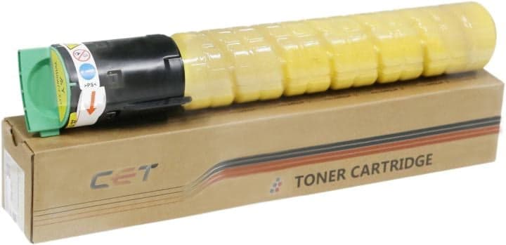 CET6463 Тонер-картридж (Type 516) 841507 для RICOH Aficio MPC2551/MPC2051/MPC2550/MPC2050/MPC2030 (CET) Yellow, 215г, 9