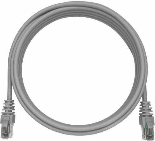 Патч-корд NTSS NTSS-PC-UTP-RJ45-6-2.0-LSZH-GY UTP RJ-45 вил.-вилка RJ-45 кат.3 2м серый LSZH 24AWG