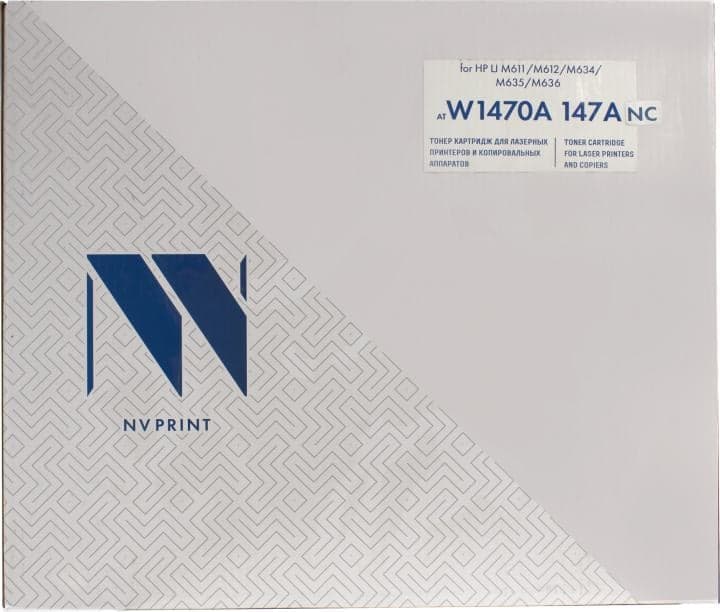 Картридж NV-Print W1470A-NC (№147A) Black для HP LJ M611/612/634/635/636