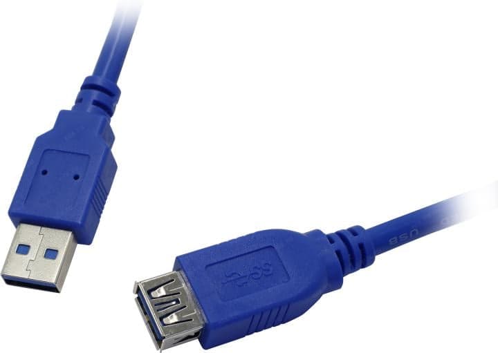VCOM <VUS7065-1.8м> Кабель удлинительный USB 3.0 A-->A 1.8м