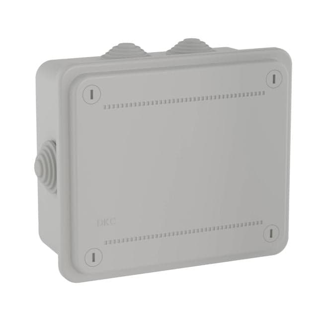 Коробка распределительная DKC 53900 с кабельными вводами, IP55, 120х80х50мм, "Express"