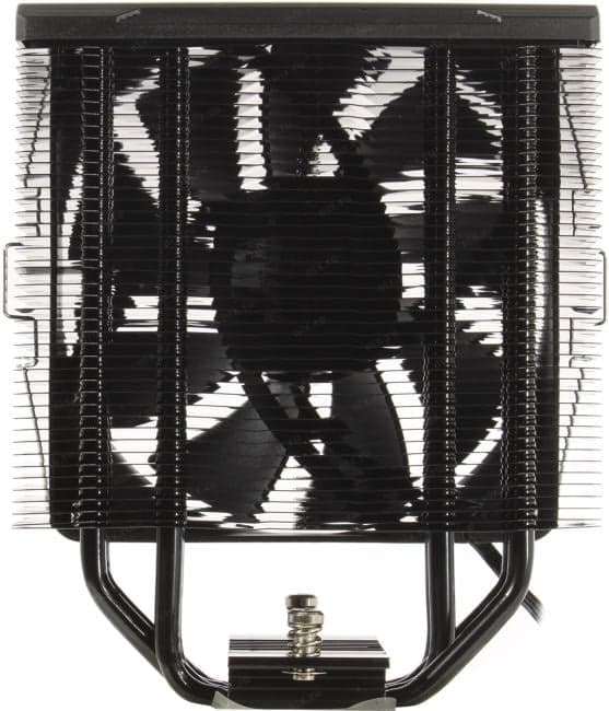 PCCooler Paladin EX400 (4пин, 1700/1200/115x/AM4, 28.6дБ, 800-1800 об/мин, Al+тепл.трубки)