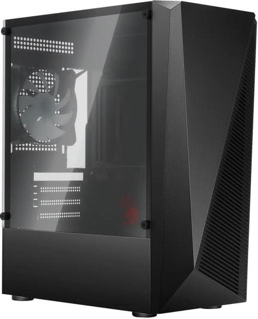 BD-CC102F-BK Корпус Bloody BD-CC102F черный без БП mATX 2x120mm 2xUSB2.0 1xUSB3.0 audio bott PSU