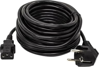 Кабель питания Filum FL-PC10-EU-C13-7.5M CEE 7/7- С13, 3х1.0мм?, 220В, 10A, чёрный, 7.5м
