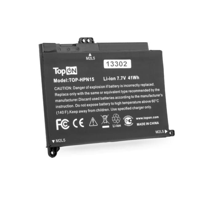 TopON TOP-HPN15 Аккумулятор для ноутбука HP Pavilion Notebook PC 15. 7.7 4400mAh. PN: BP02-2S1P