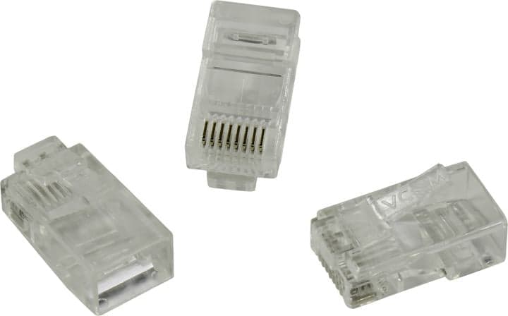 VCOM <VNA2200-100> RJ-45 Коннектор (уп-ка 100шт)