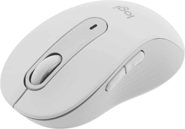 Мышь Logitech M650 белый оптическая 4000dpi беспров. BT/Radio USB 5but (910-006261)