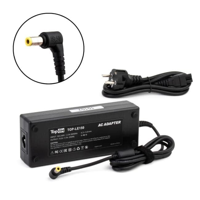 TopON TOP-LE150 Блок питания TopON для ноутбука Lenovo 19.5V 7.7A (6.3х3.0) 150W AI-LI150