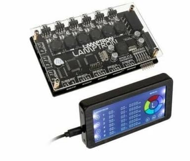 LAMP-RF625B Панель управления вентиляторами и подсв. Lamptron RF625 (ARGB+RGB+SYNC)