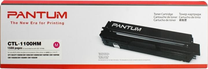 Тонер-картридж Pantum CTL-1100HM Magenta для CP1100/CP1100DW/CM1100N/CM1100FDW