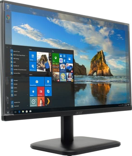 21.5" ЖК монитор Acer <UM.WE1EE.H01/UM.WE1CD.H01> EK221QHbi <Black> (LCD, 1920x1080, D-Sub, HDMI)