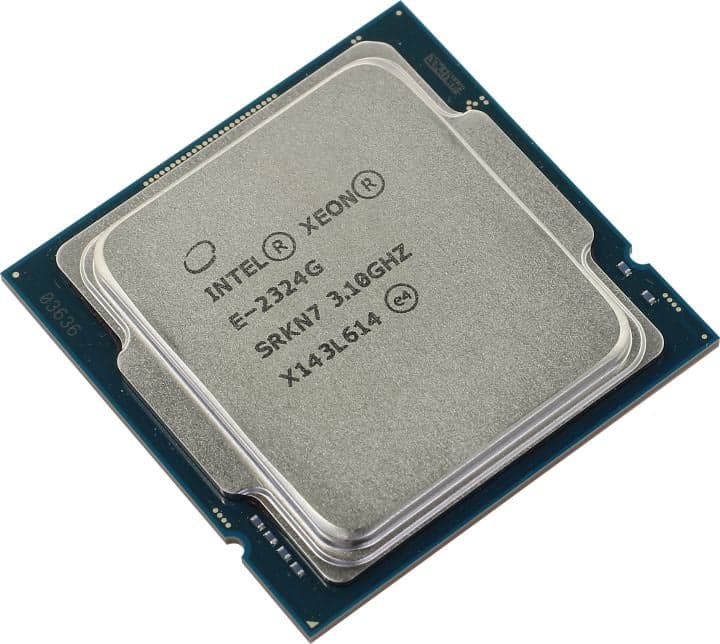 CPU Intel Xeon E-2324G 3.1 GHz/ LGA1200