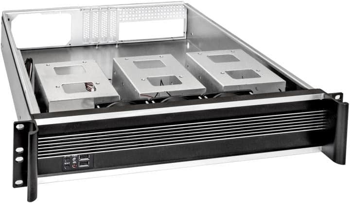EX284972RUS ExeGate Pro 2U450-09 <RM 19", высота 2U, глубина 450, БП 800ADS, 2*USB>