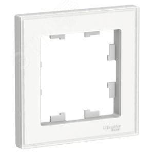 Рамка AtlasDesign Art белый 1-ая ATN200101 Schneider Electric