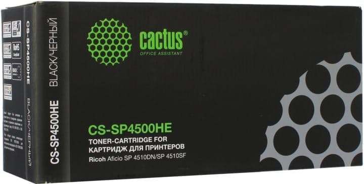Картридж Cactus CS-SP4500HE Black для Ricoh Aficio SP 4510DN/4510SF
