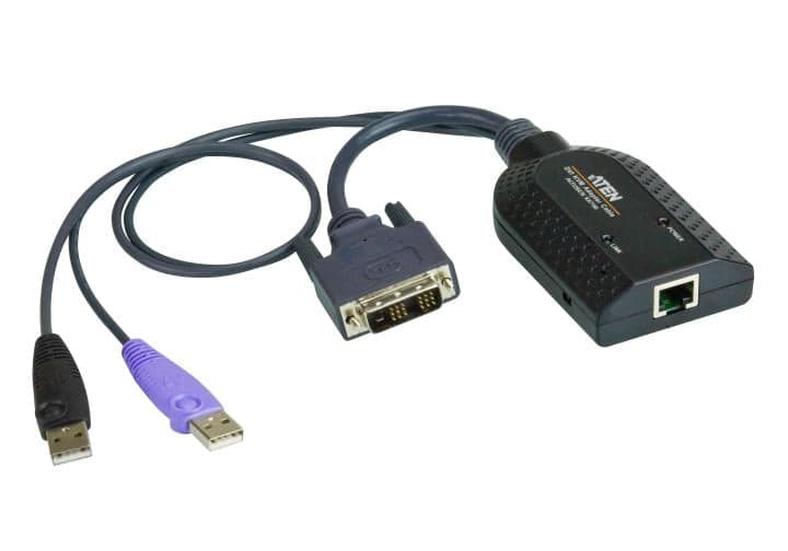 ATEN KA7166 DVI USB virtual media KVM adapter cable