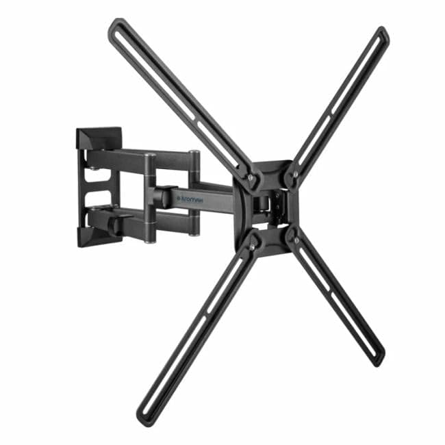 90596 Кронштейн для телевизора Kromax CORBEL-12 титан 32"-75" макс.45кг настенный поворот и наклон