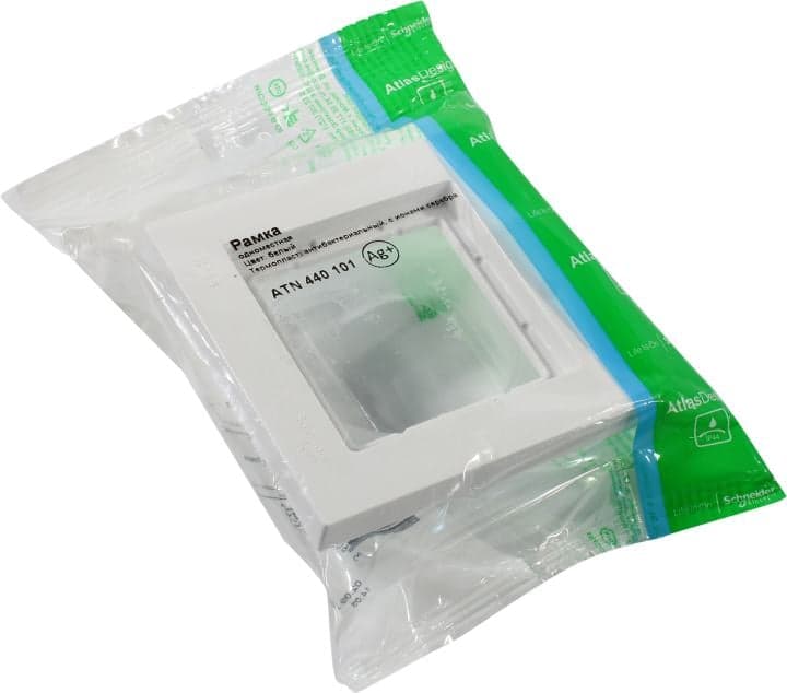 Schneider Electric AtlasDesign <ATN440101> Рамка (1 пост, белый)