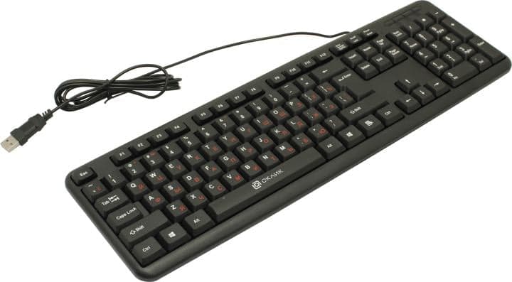 Клавиатура OKLICK 90MV2 Black <USB> 104КЛ <1185967>