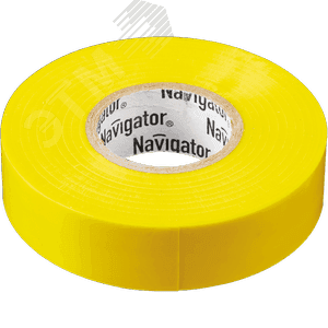 Navigator <NIT-B15-20/Y> Изолента ПВХ (жёлтая, 15x0.13мм, 20м)