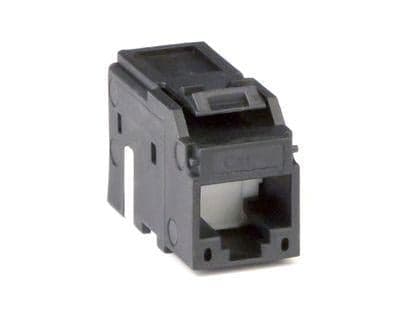 Модуль DKC RNK6AUBK Keystone RJ45 CAT6A не экранированный, черный, "RAM telecom"