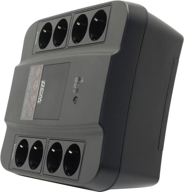 UPS 850VA PowerCom Spider <SPD-850U Euro Black>+USB+защита телефонной линии/RJ45
